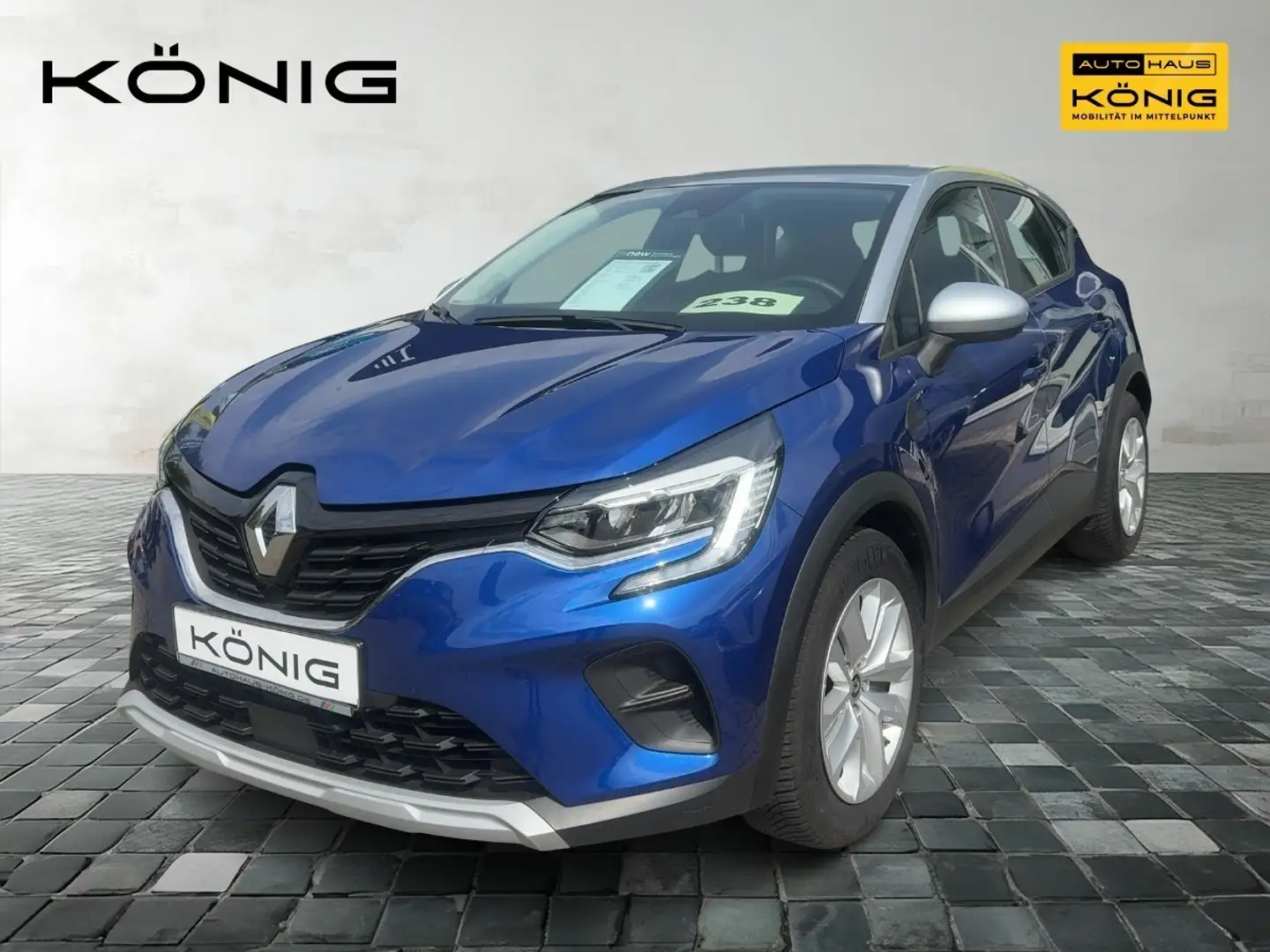 Renault Captur EQUILIBRE TCe 90 *PDC hi.*Carplay*Klima* Blau - 1
