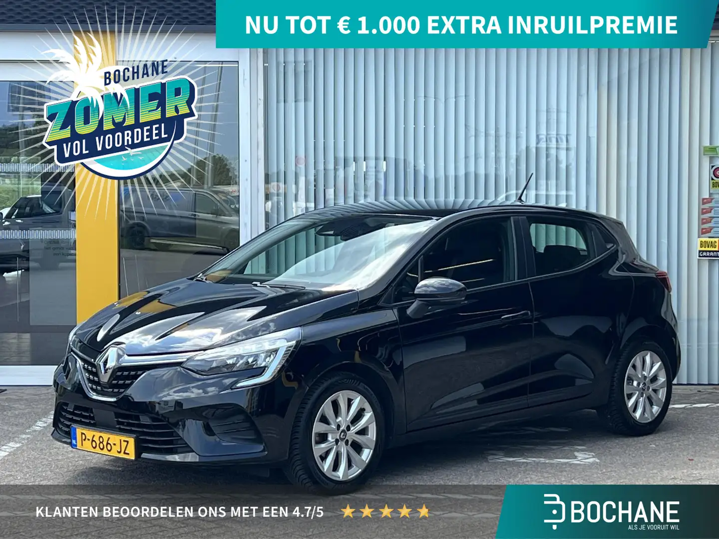 Renault Clio 1.0 TCe Zen | Navigatie | Parkeersensoren | Lichtm Zwart - 1