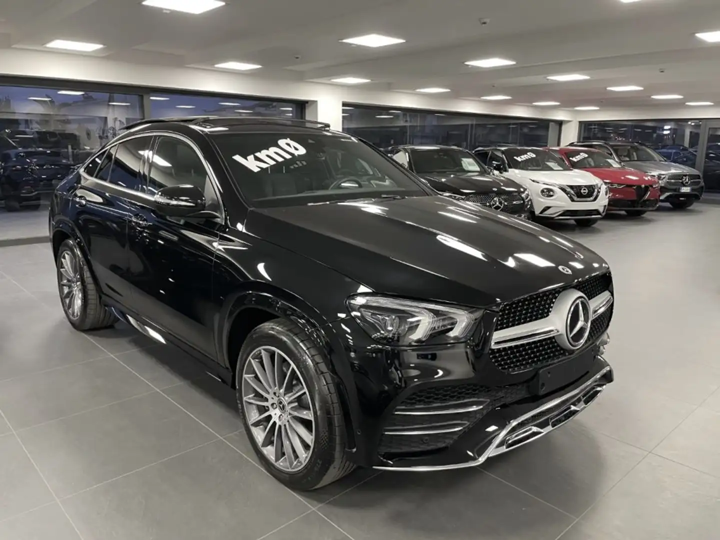 Mercedes-Benz GLE 300 2.0 d 4M Mild Hybrid Coupé AMG Line Tetto KM0 MY2 Schwarz - 1