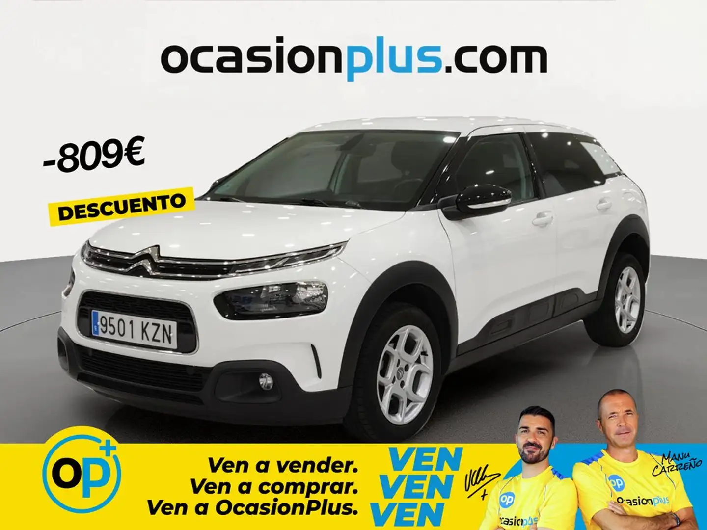 Citroen C4 Cactus 1.5BlueHDi S&S Feel 100 Blanco - 1