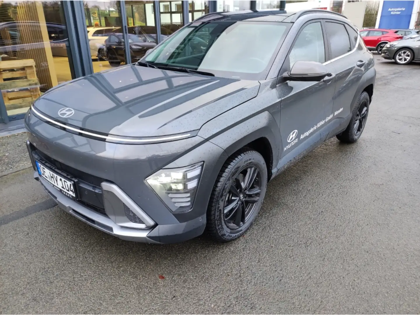 Hyundai KONA SX2 1.6 T-Gdi 198PS DCT 2WD PRIME Glasdach Grau - 1