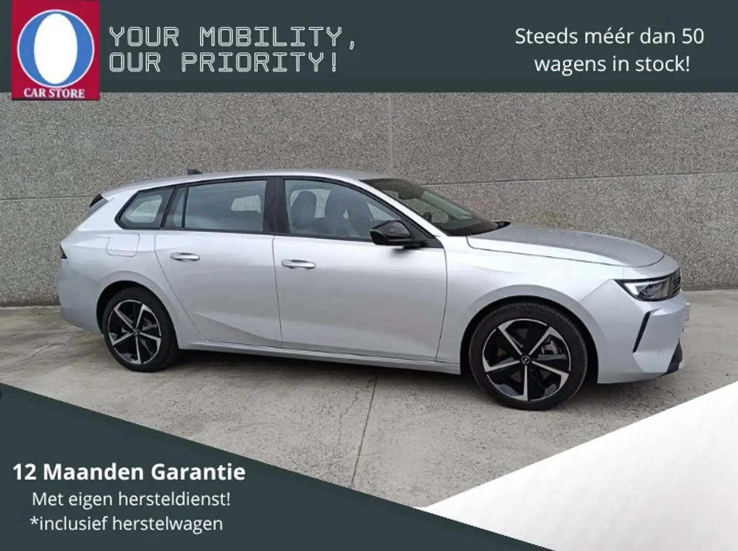 Opel Astra Sports Tourer PHEV 1.6 Turbo GS (132 kW) Zilver - 1