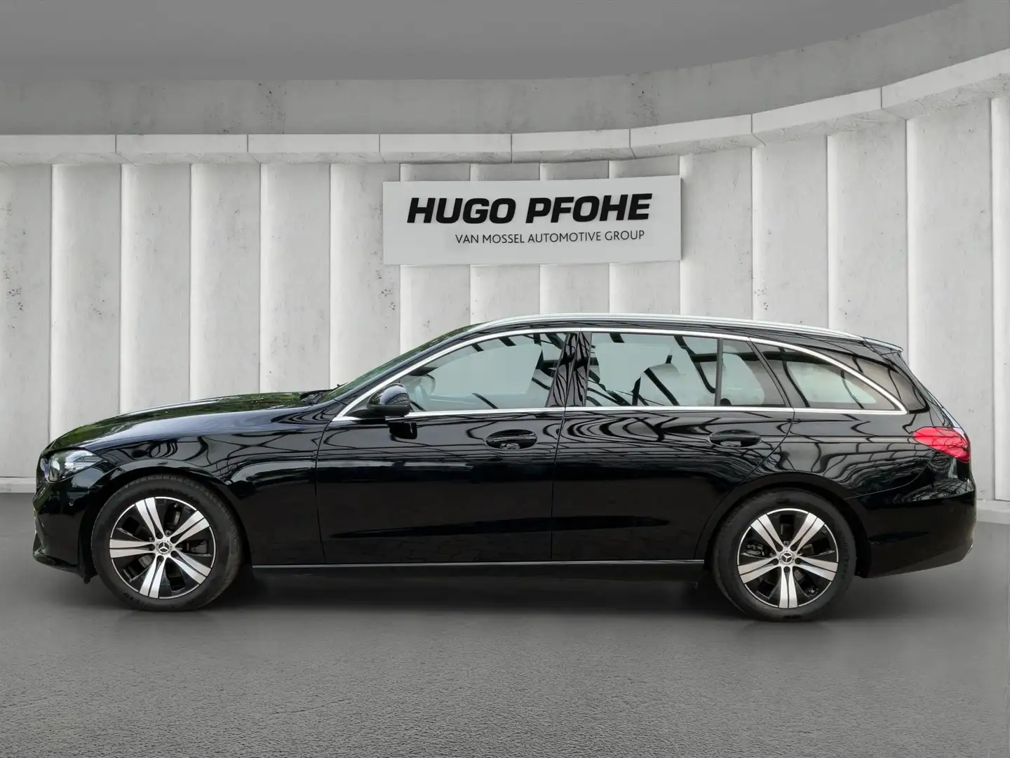 Mercedes-Benz C 200 d T | PDC vo+hi | KLIMA | DAB | ACC Schwarz - 2