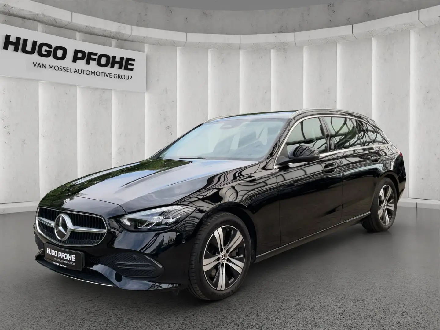 Mercedes-Benz C 200 d T | PDC vo+hi | KLIMA | DAB | ACC Schwarz - 1
