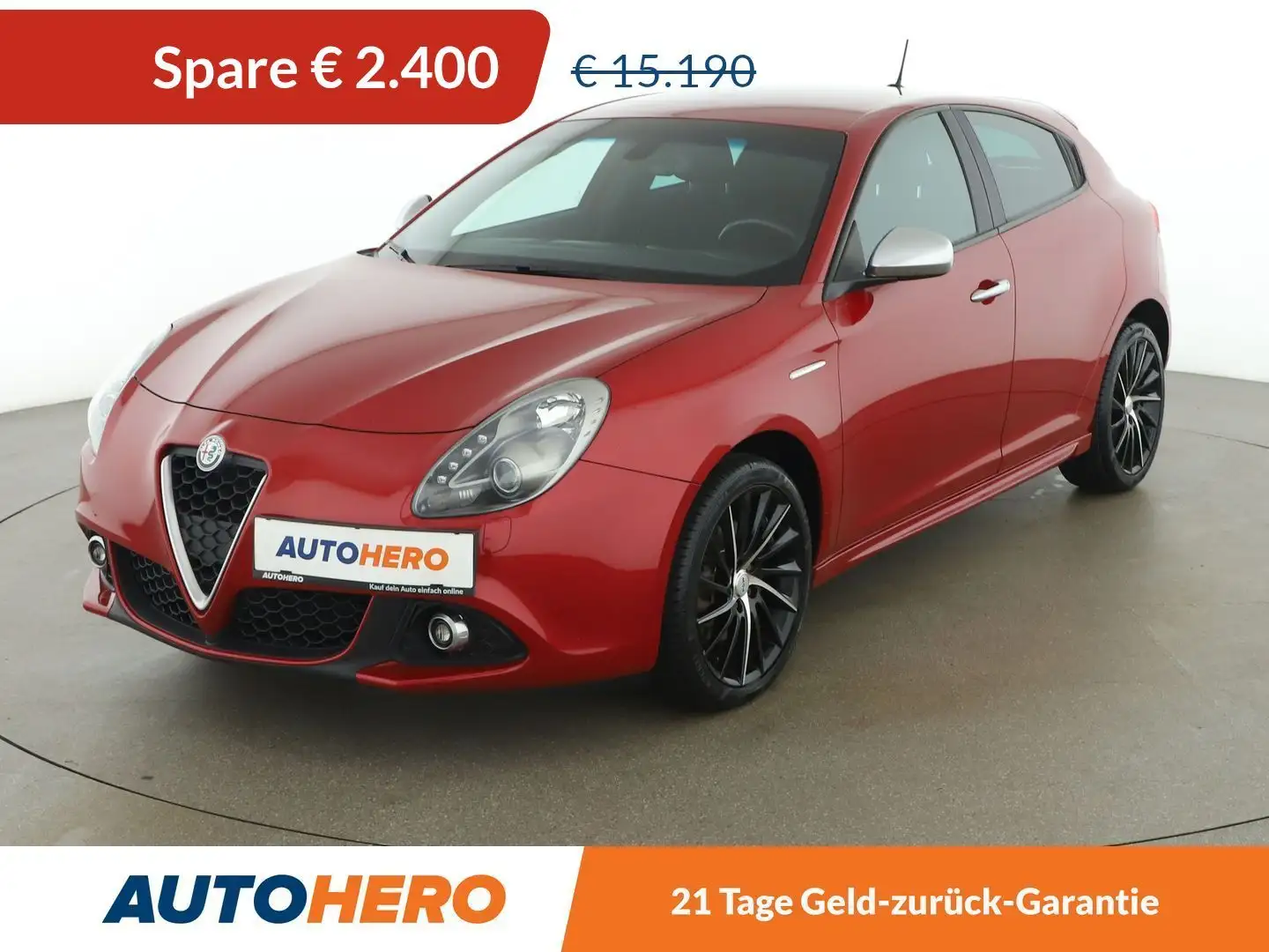 Alfa Romeo Giulietta 1.4 Turbo Executive Aut. *XENON*TEMPO*BT* Rot - 1