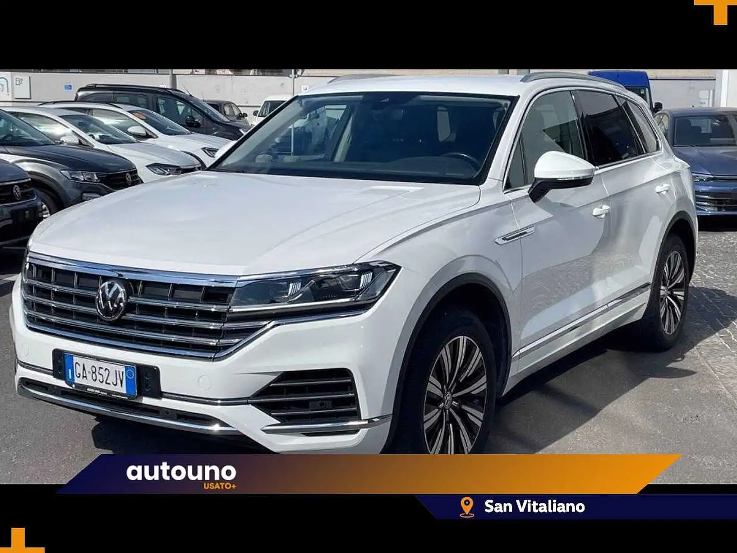 Volkswagen Touareg III 2018 Touareg 3.0 V6 tdi Advanced 231cv tiptron Белый - 1