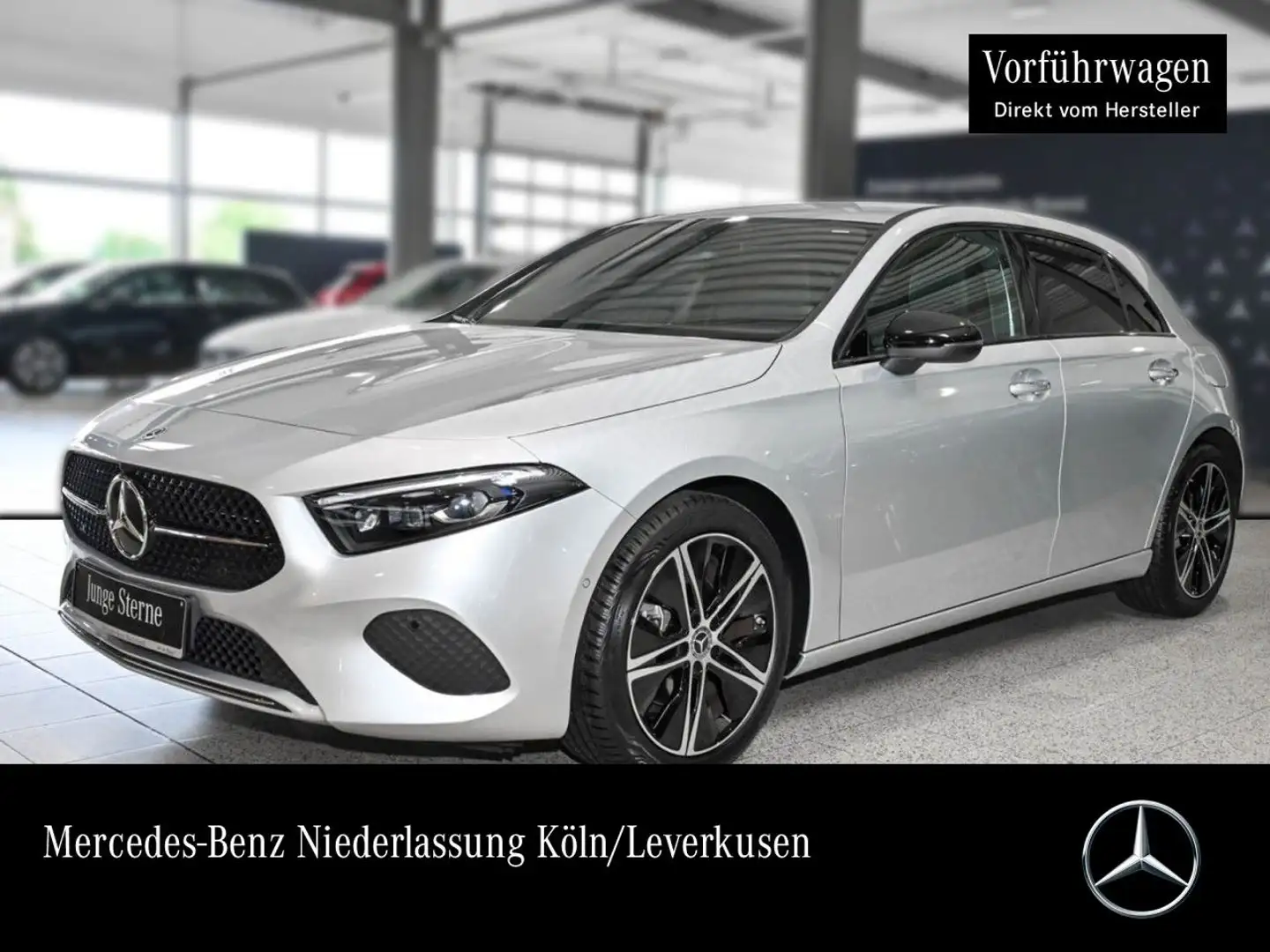 Mercedes-Benz A 200 PROGRESSIVE+NIGHT+MULTIBEAM+KAMERA+KEYLESS Silber - 1