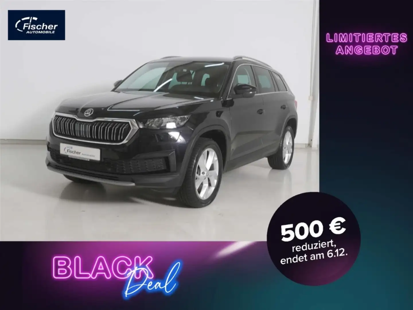 Skoda Kodiaq 2.0 TDI Style DSG 7-Sitze/AHK/LED/NAV/ACC Nero - 1