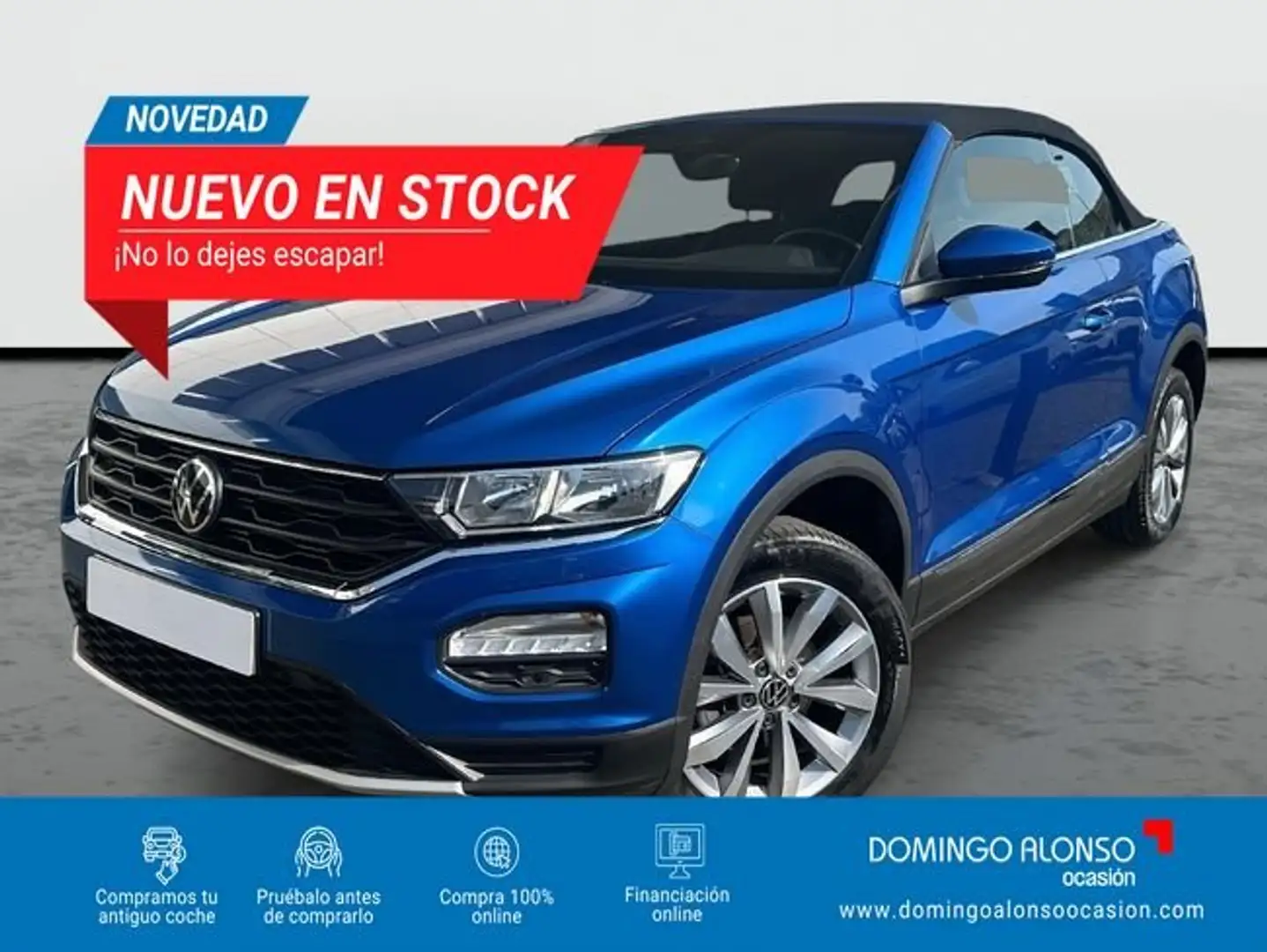 Volkswagen T-Roc Nuevo Connect 1.0 TSI 81 kW (110CV) 6G (AC73CX22) Azul - 1