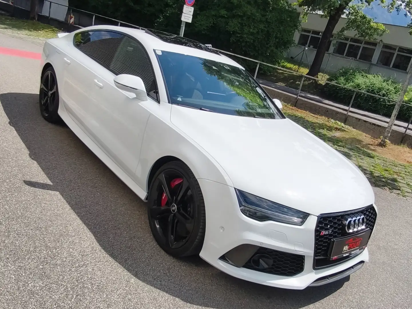 Audi RS7 4.0 TFSI quattro Weiß - 2