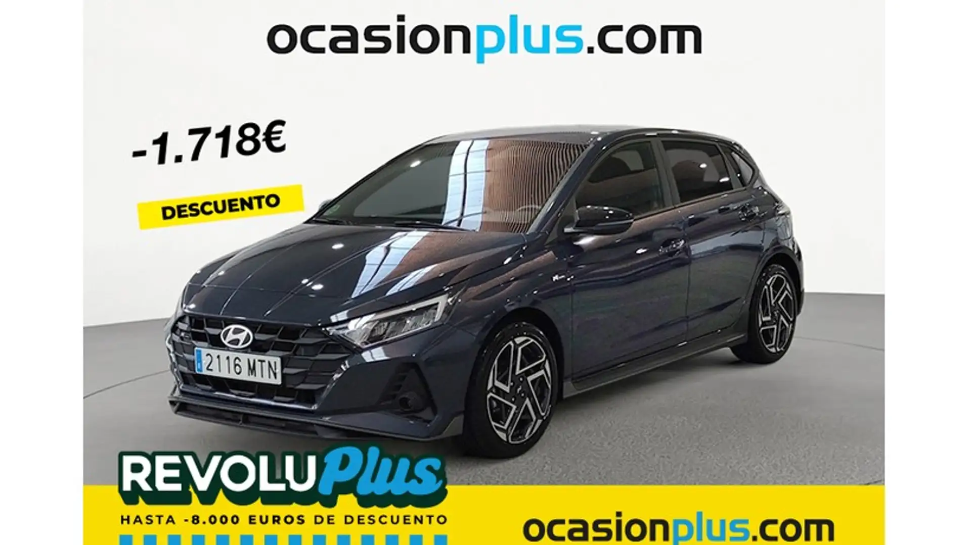 Hyundai i20 1.2 MPI N Line Grijs - 1