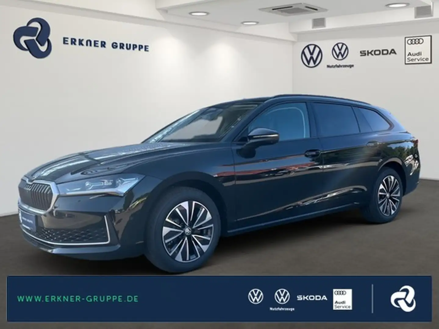 Skoda Superb Combi 2.0TSI DSG 4x4 Selection +ACC+AHK+BHZFRNT... Schwarz - 1