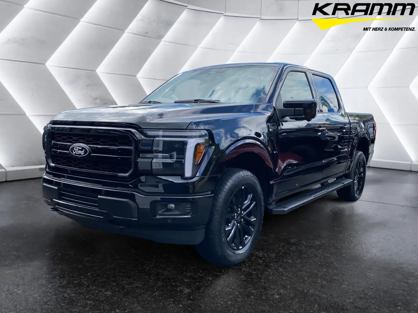 Ford F 150 Lariat 5.0L V8 Super Crew Black Edition 2025 Negro - 1