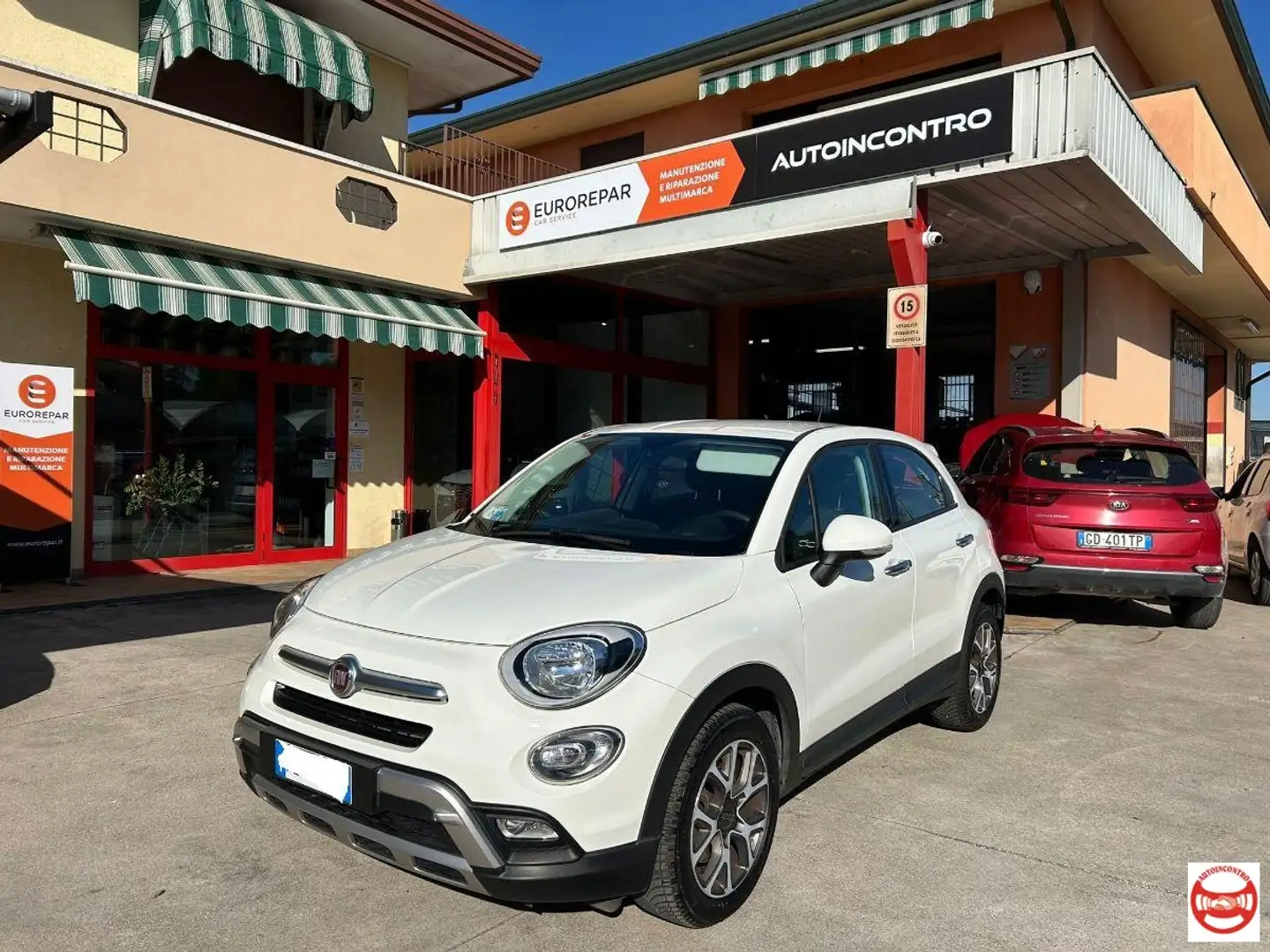Fiat 500X 1.6 M.Jet 120 CV DCT Cross Blanc - 1