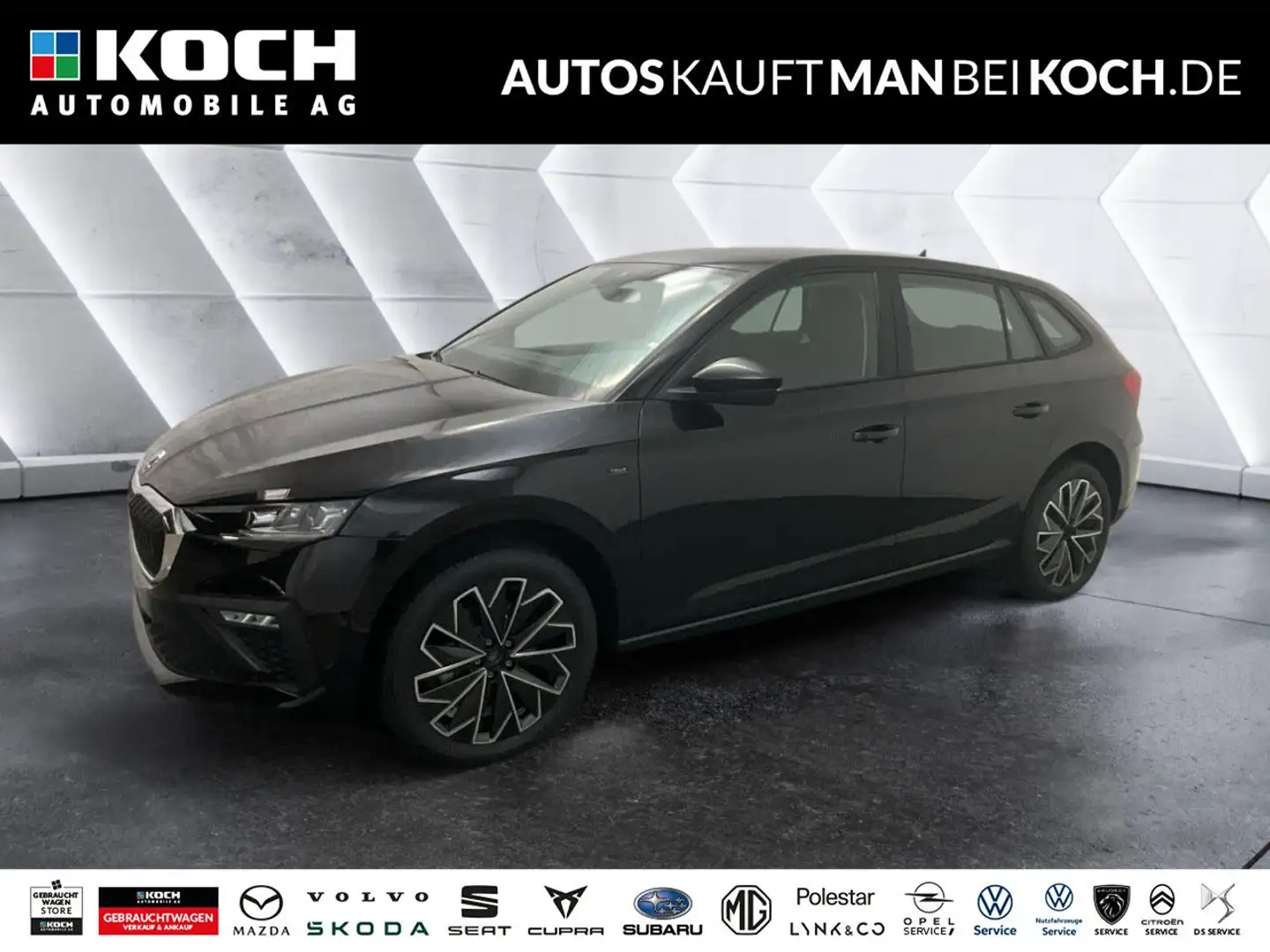 Skoda Scala 1.0 TSI DSG Tour MATRIX PDC SHZ KESSY LED Schwarz - 1