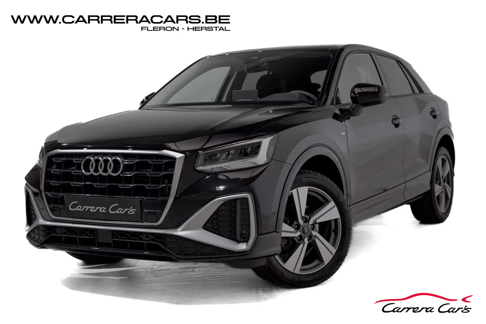 Audi Q2 30 TFSI S-Line*|NAVI*CAMERA*CUIR*CRUISE*GARANTIE|* Schwarz - 1