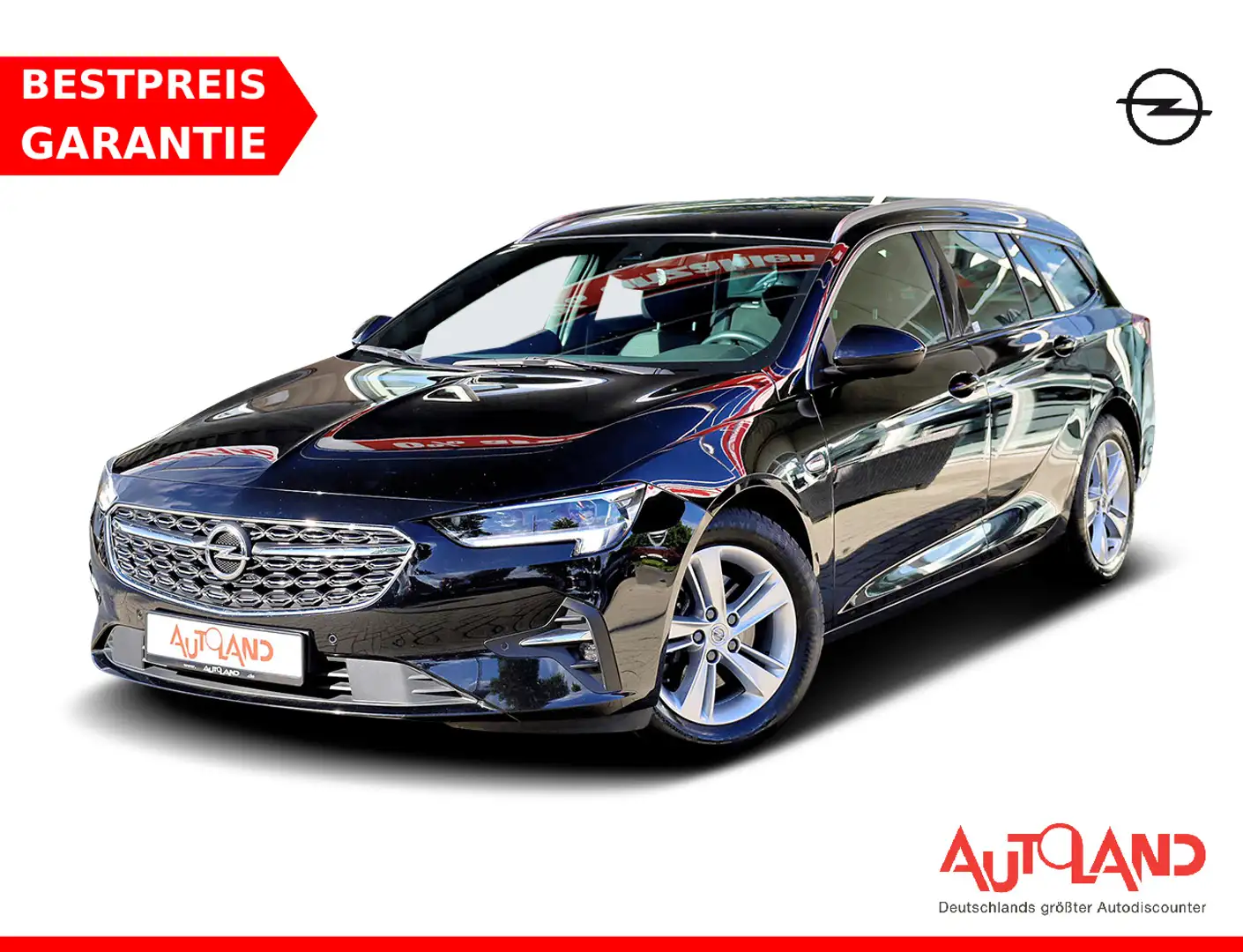 Opel Insignia ST 2.0 Turbo Elegance Aut. LED Navi DAB Noir - 1