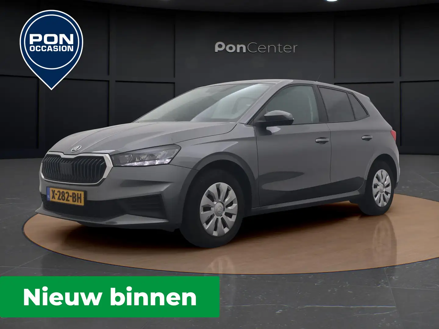 Skoda Fabia 1.0 TSI Ambition | NIEUW BINNEN | Apple Carlplay | Grijs - 1