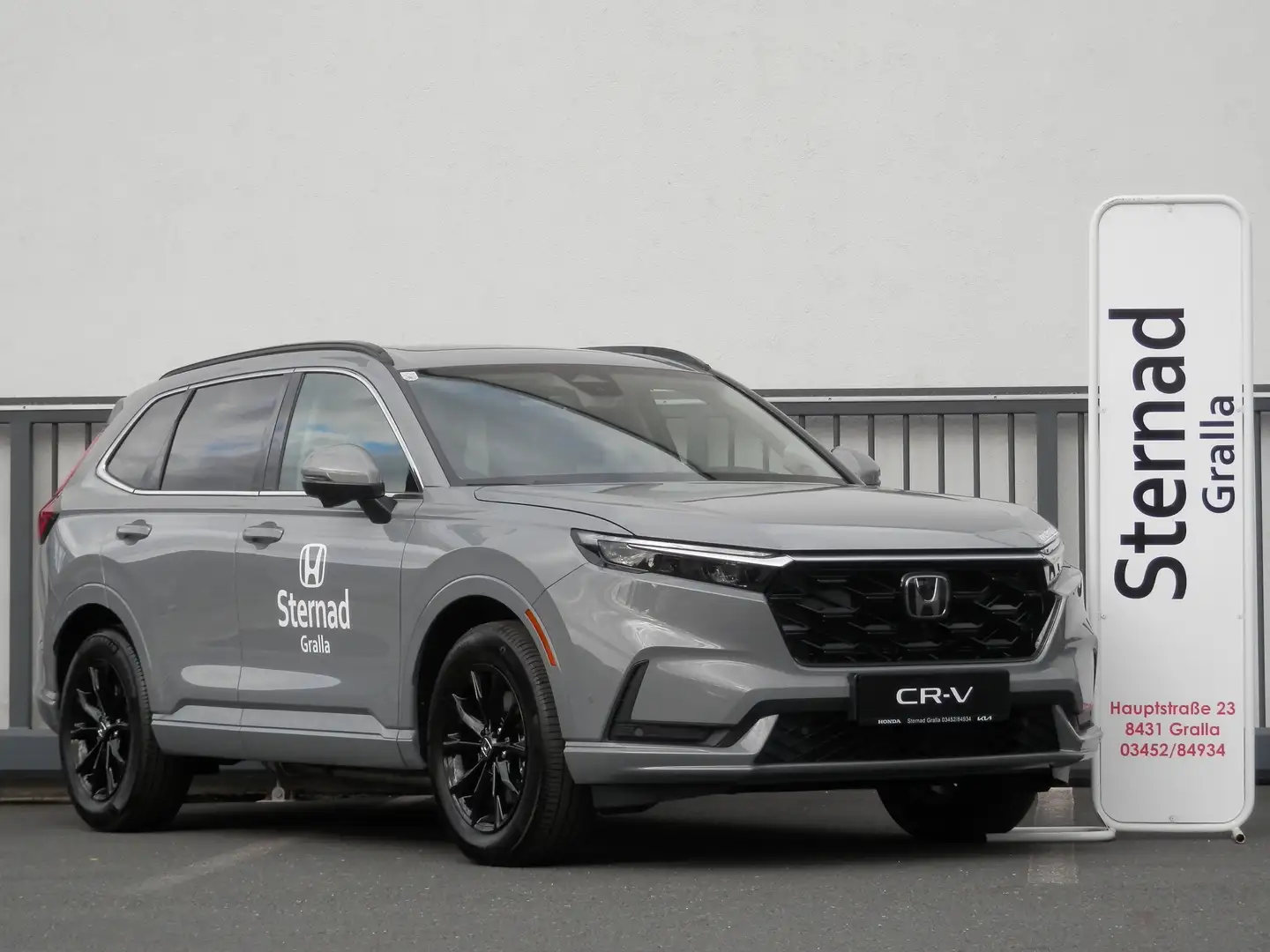 Honda CR-V 2,0 i-MMD e:PHEV Elegance Tech Aut. Grau - 2