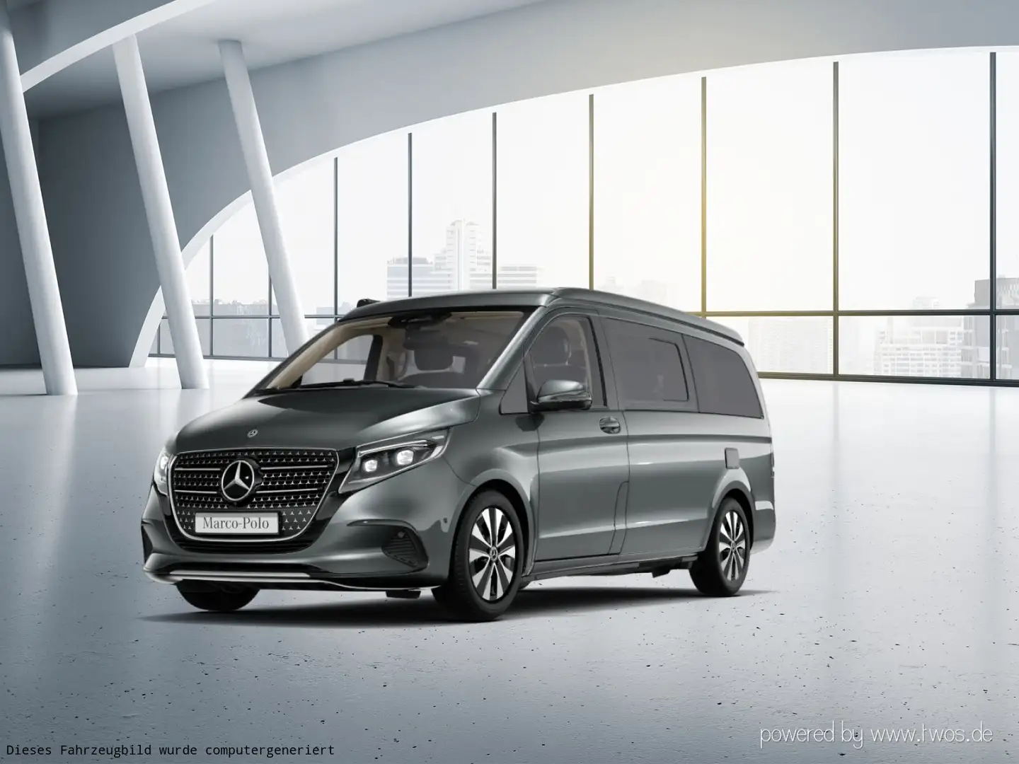 Mercedes-Benz Marco Polo Marco Polo 300 d 4MATIC Standheizung, Markise Grau - 2