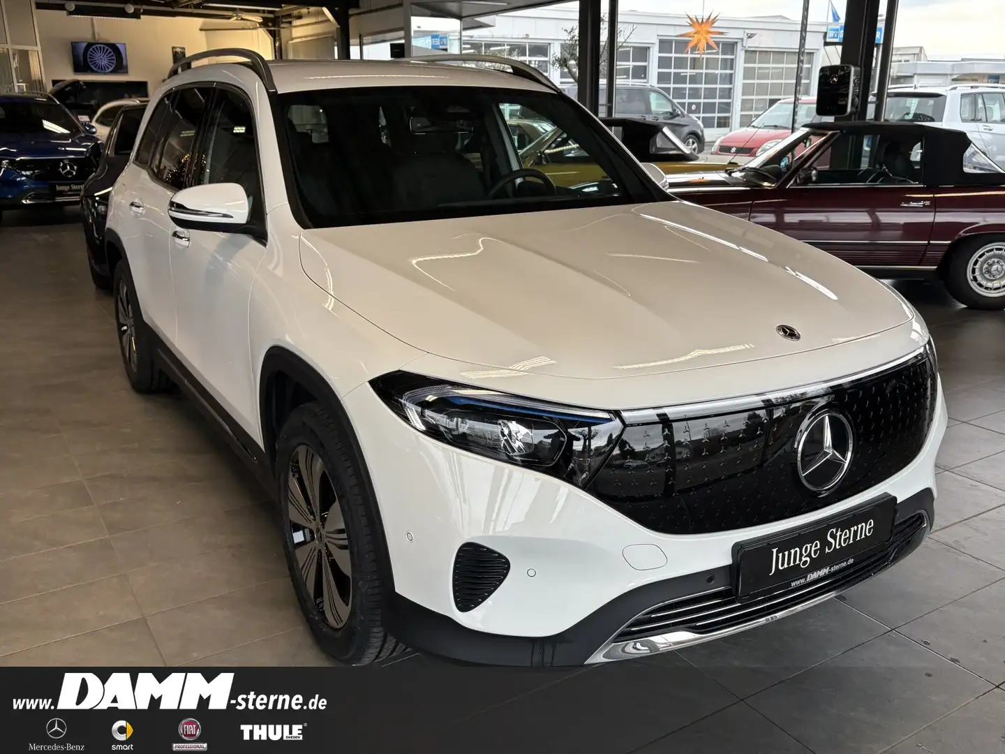 Mercedes-Benz EQB 350 EQB 350 4M Progressive Adv.+/AHK/70kW/+WR+60M GA Weiß - 2