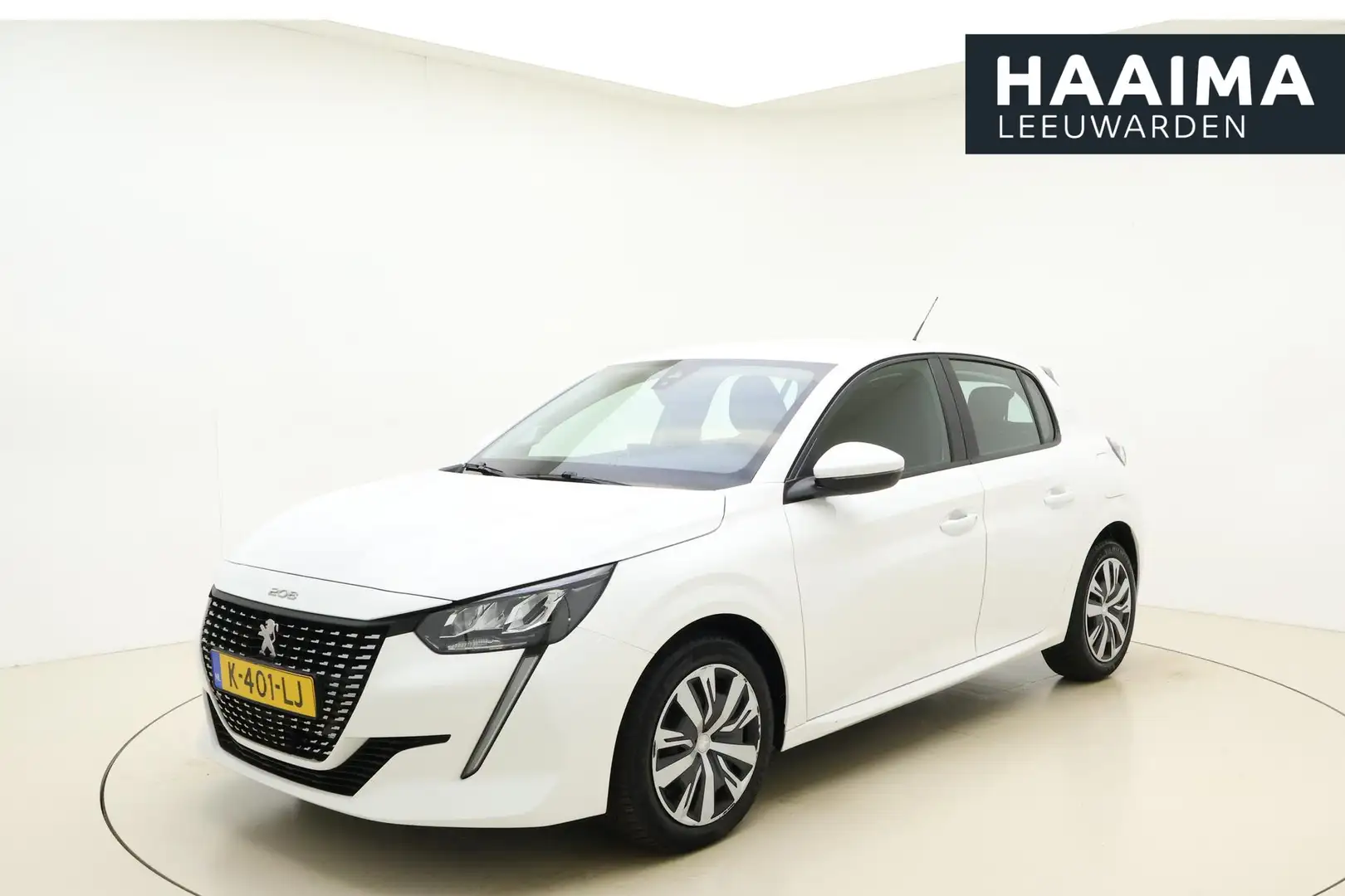 Peugeot 208 1.2 PureTech 100pk Active Handgeschakeld | Navigat Blanc - 1