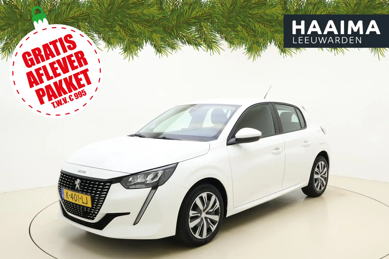 Peugeot 208 1.2 PureTech 100pk Active Handgeschakeld | Navigat Weiß - 1