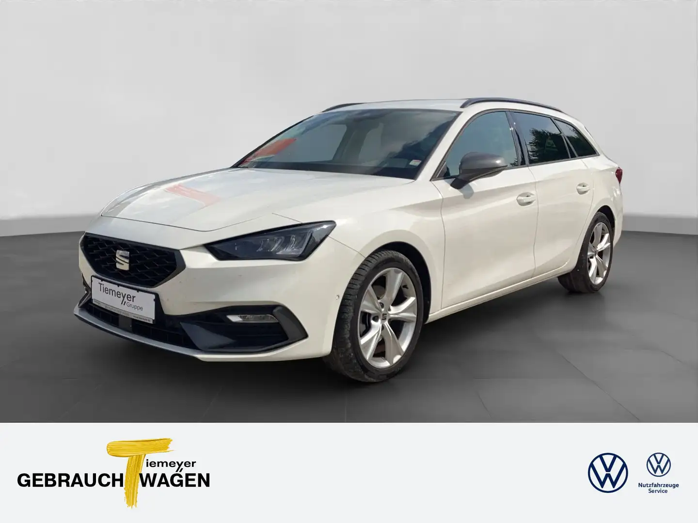 SEAT Leon Sportstourer 1.5 eTSI DSG FR LED NAVI WINTE Bianco - 1