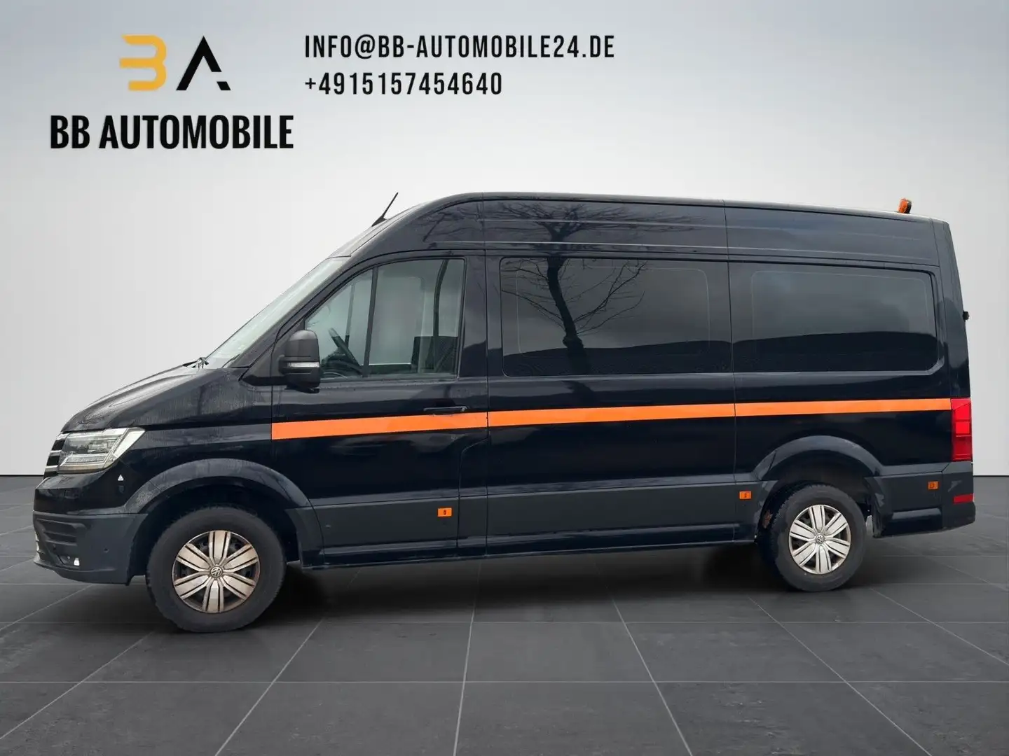 Volkswagen Crafter Kasten 35 L2H2 8 SITZE DSG STAND.H XENON Schwarz - 2