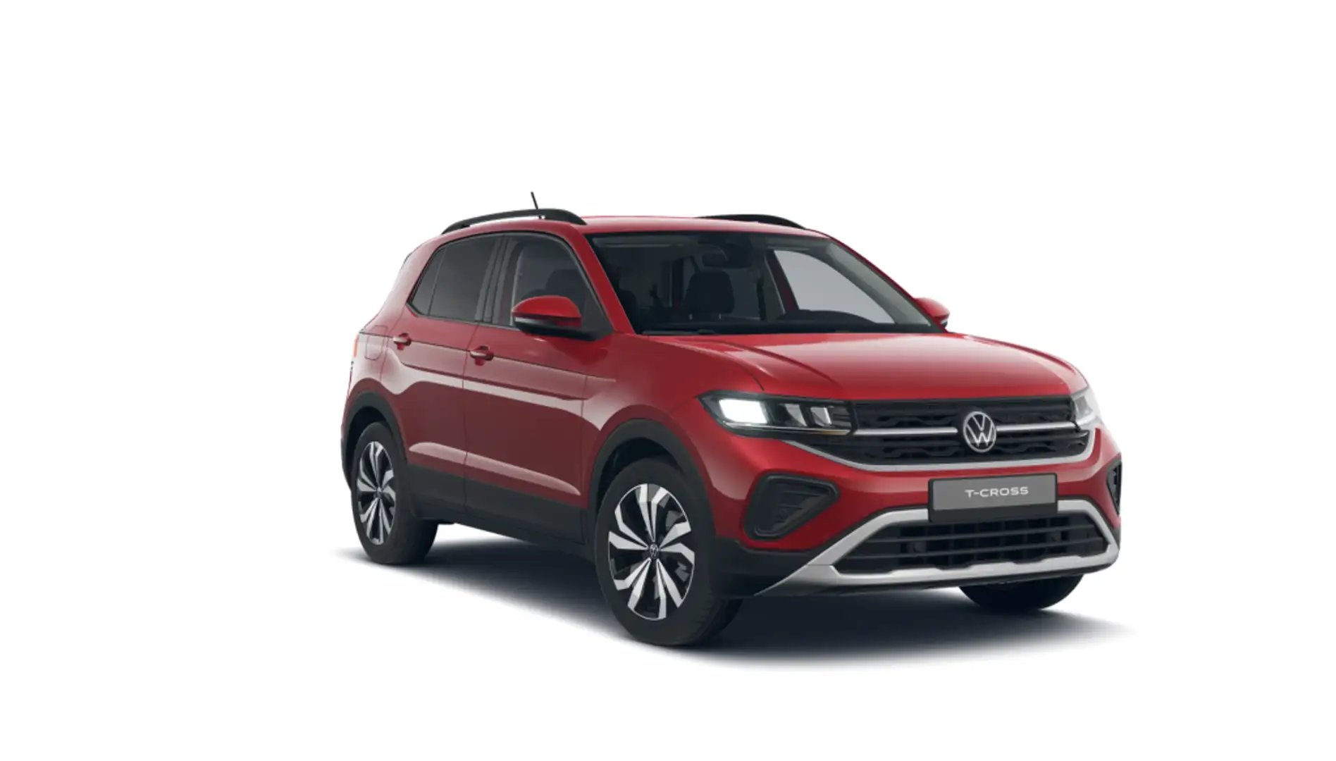 Volkswagen T-Cross 1.0 TSI Más 85kW Rojo - 2