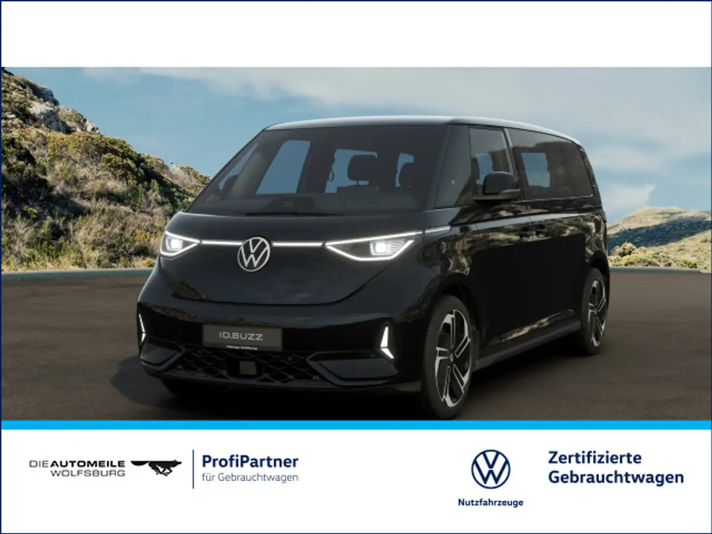 Volkswagen ID. Buzz ID.Buzz GTX LWB 4Motion lang Schwarz - 1