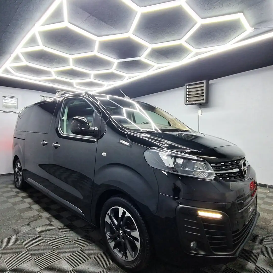 Opel Zafira Life -e Tourer M 75 kwh 136 PS|LEDER|PANO|7SITZE Schwarz - 2