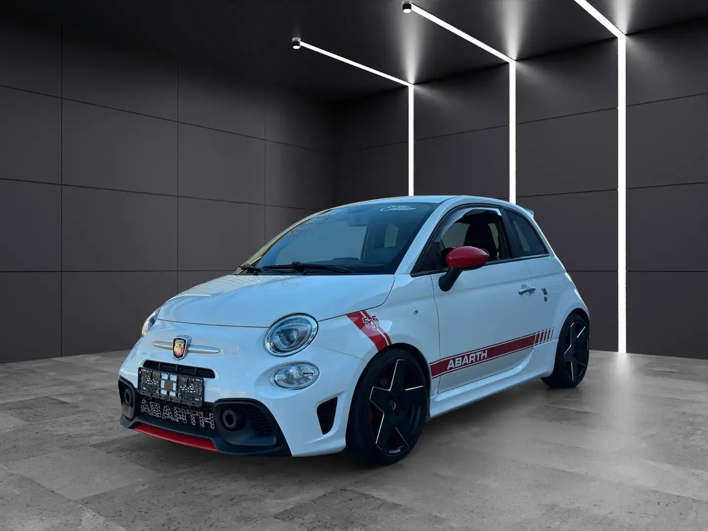 Abarth 595 Abarth 595*Borbet 17"*Monza AGA*Navi* Blanco - 1
