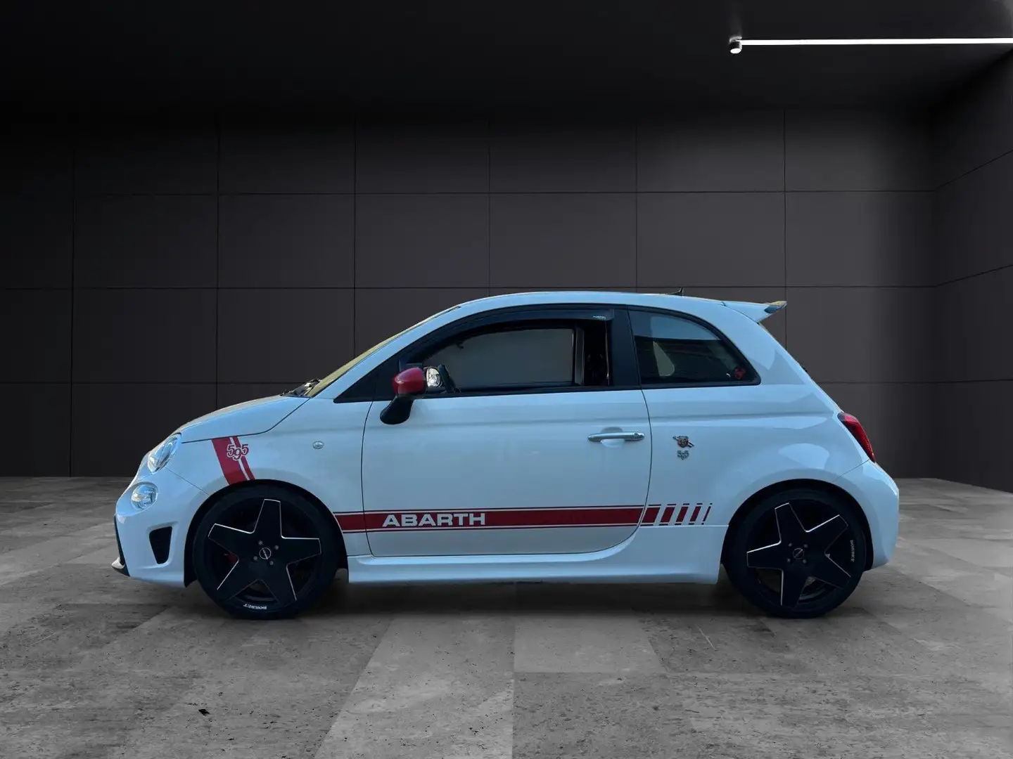 Abarth 595 Abarth 595*Borbet 17"*Monza AGA*Navi* Blanco - 2