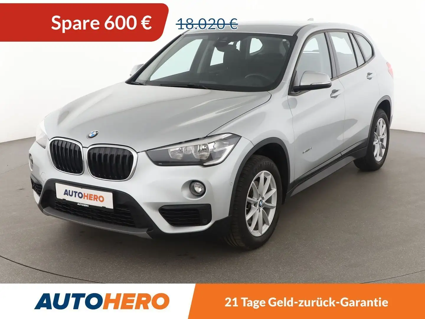 BMW X1 sDrive 18i Advantage *TEMPO*PDC*ALU*KLIMA* Grey - 1