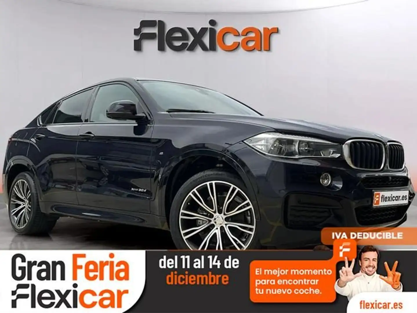 BMW X6 xDrive 30dA Bleu - 1