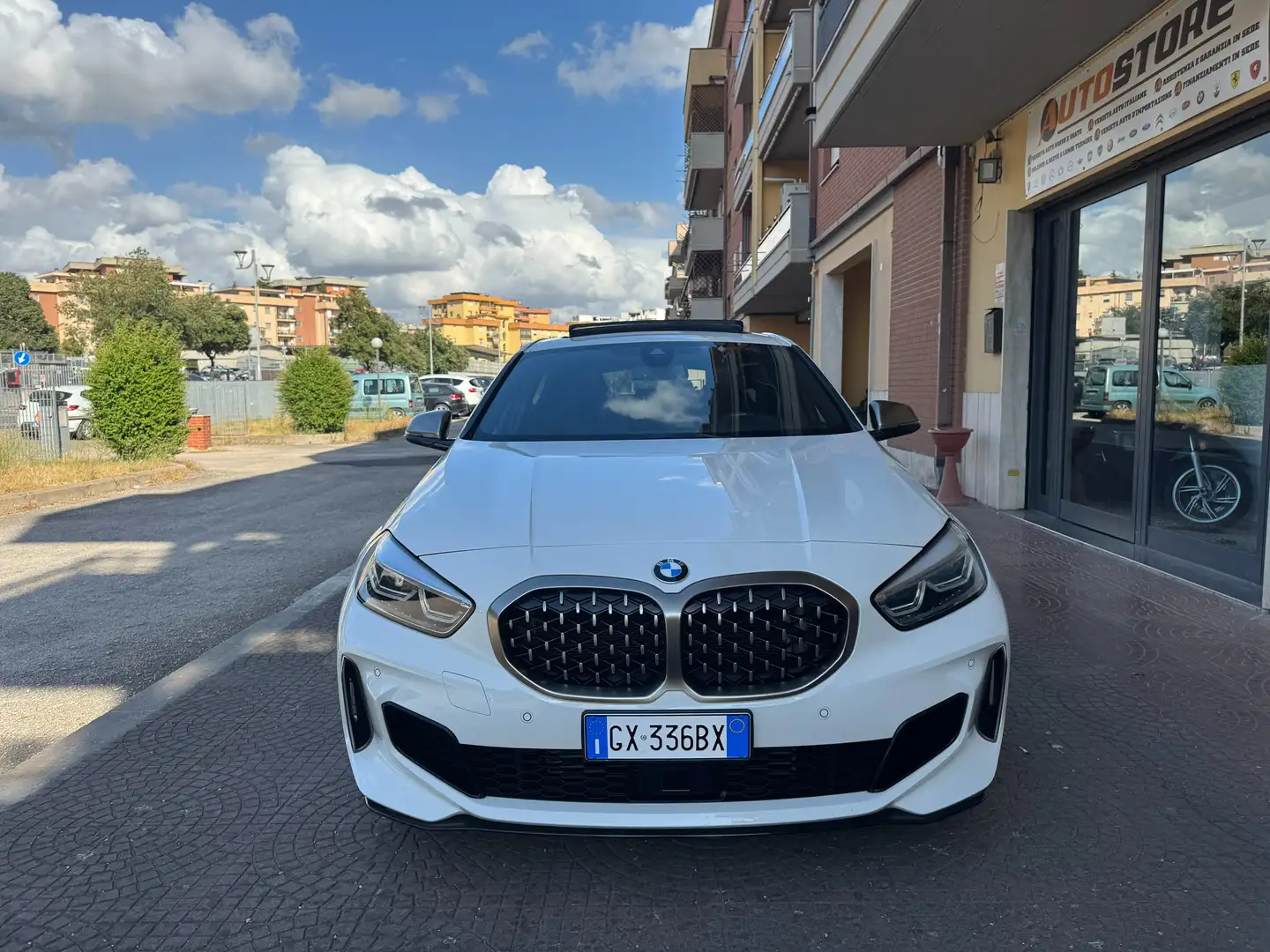 BMW 135 Serie 1 M 135i xdrive UFFICIALE BMW HARMAN-HANDUP Bianco - 2