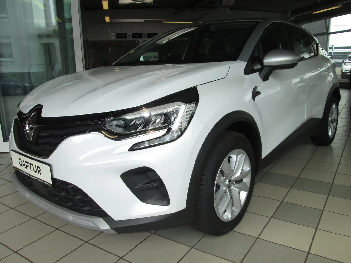 Renault Captur II Equilibre*NAVI*TEMPOMAT*PDC*SHZ* Weiß - 1