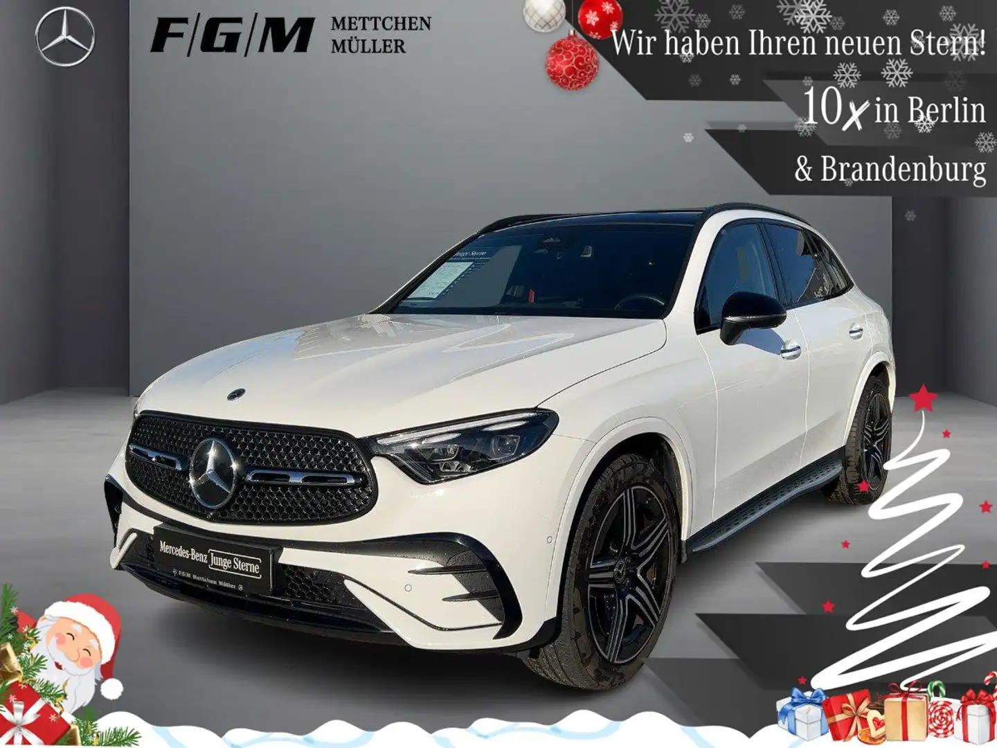 Mercedes-Benz GLC 300 d 4M AMG Line 360|Burm|DigiLight|KeyGo Blanco - 1