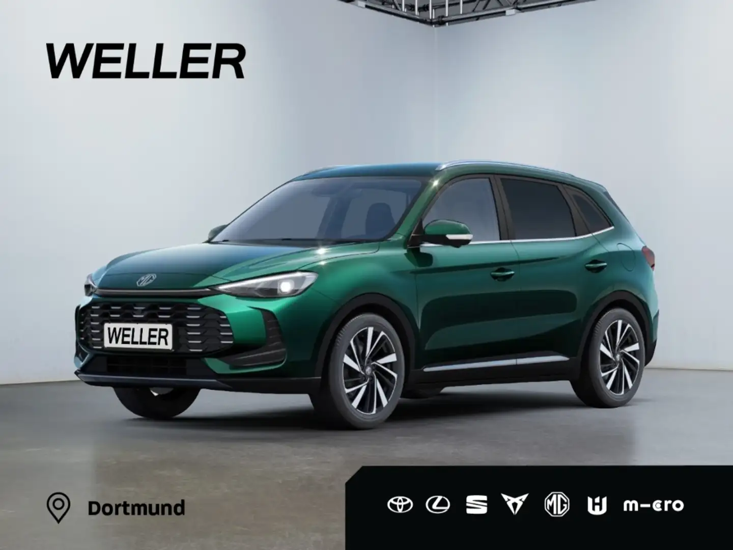 MG ZS Hybrid+ Luxury *LED*360°*ACC*SHZ*Leder*CarPlay* Grün - 1