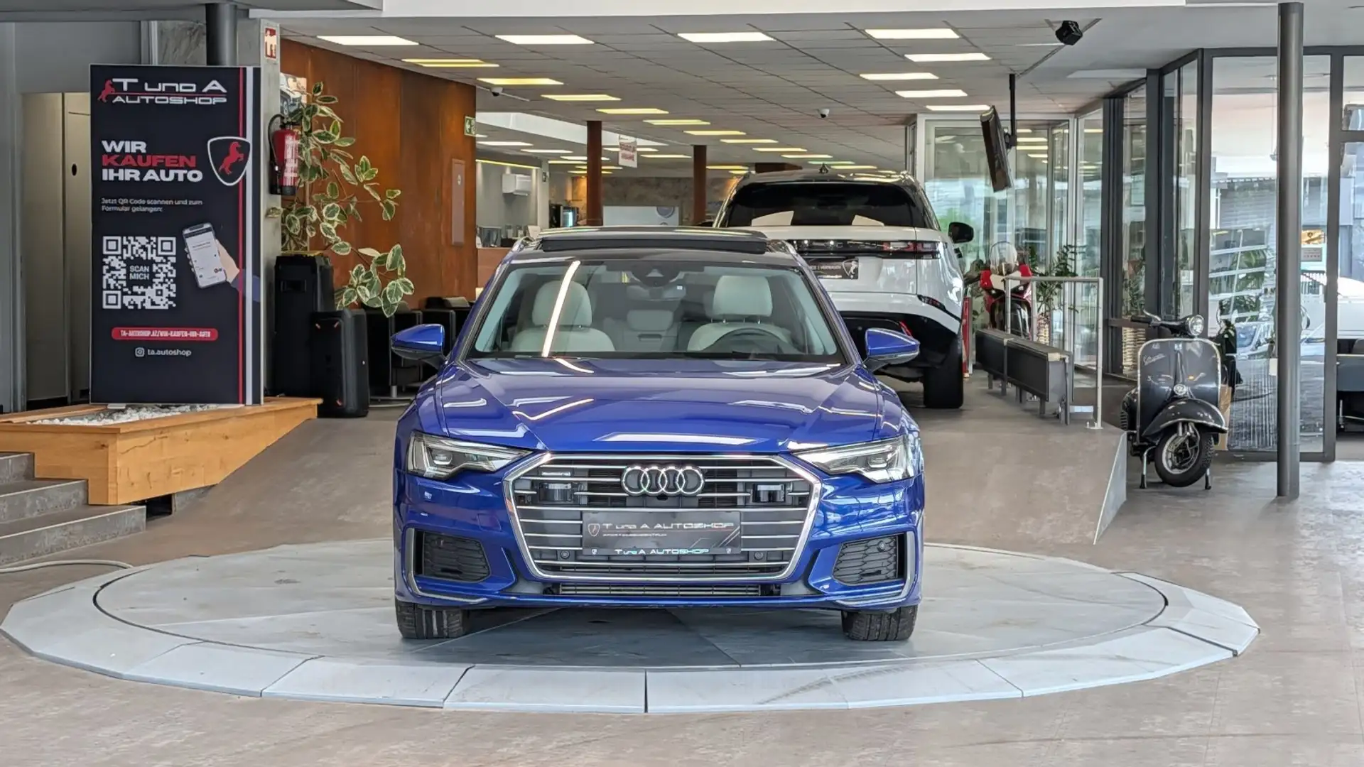 Audi A6 50 TFSIe quattro 2x S-Line S-Tronic *Pano*Head-up* Blau - 2