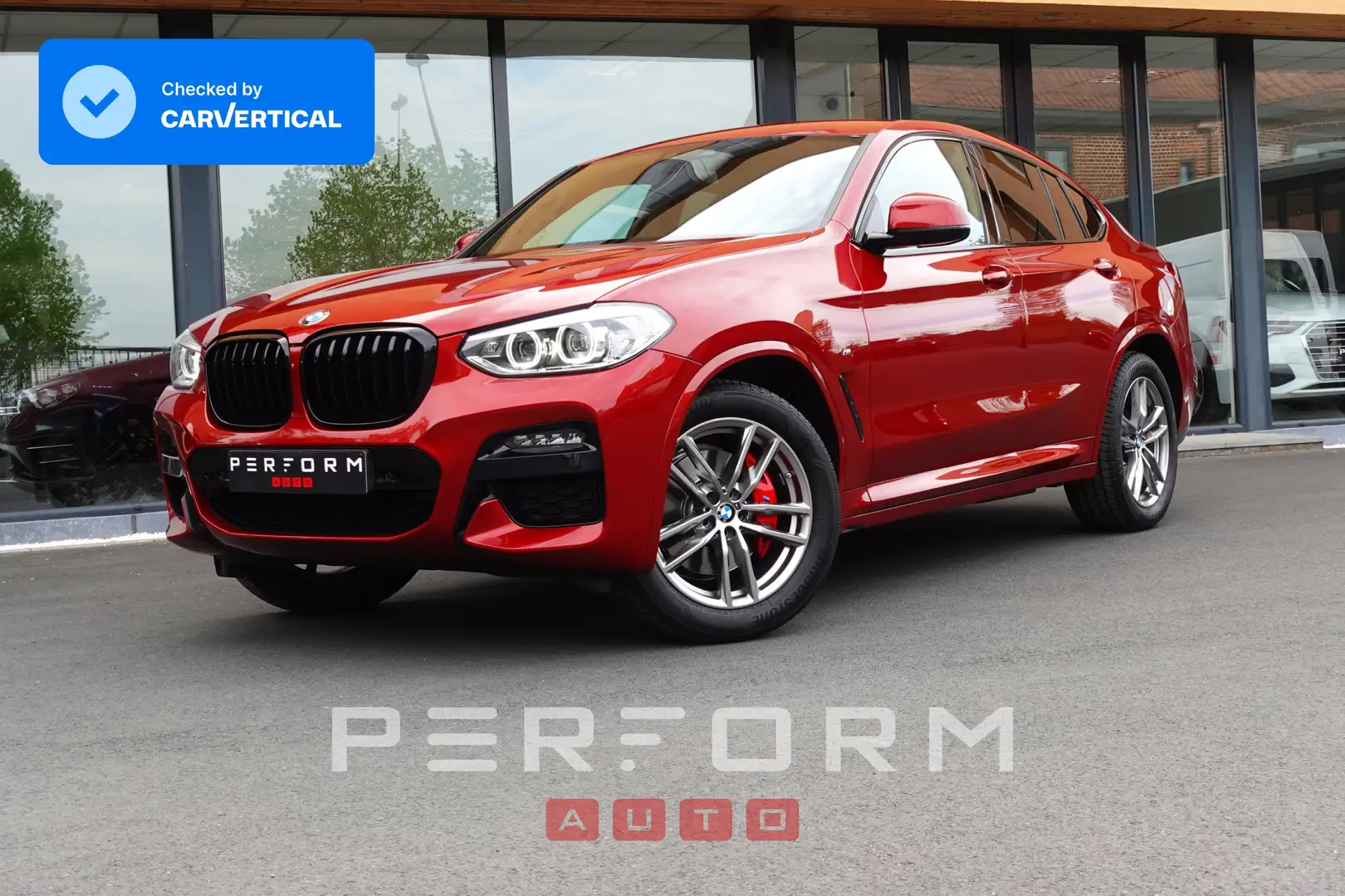 BMW X4 xDrive20i *M-PACK*SHADOW*AUTOMAAT* + 1J GARANTIE Červená - 1