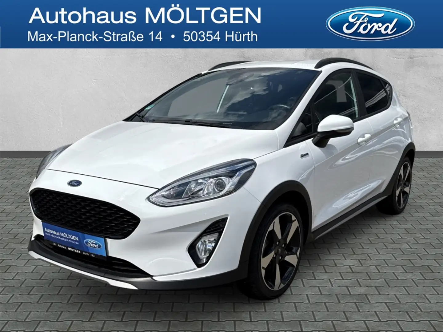 Ford Fiesta Active 1.0 EcoBoost, Winter-Paket, getönte Seitens Blanc - 1