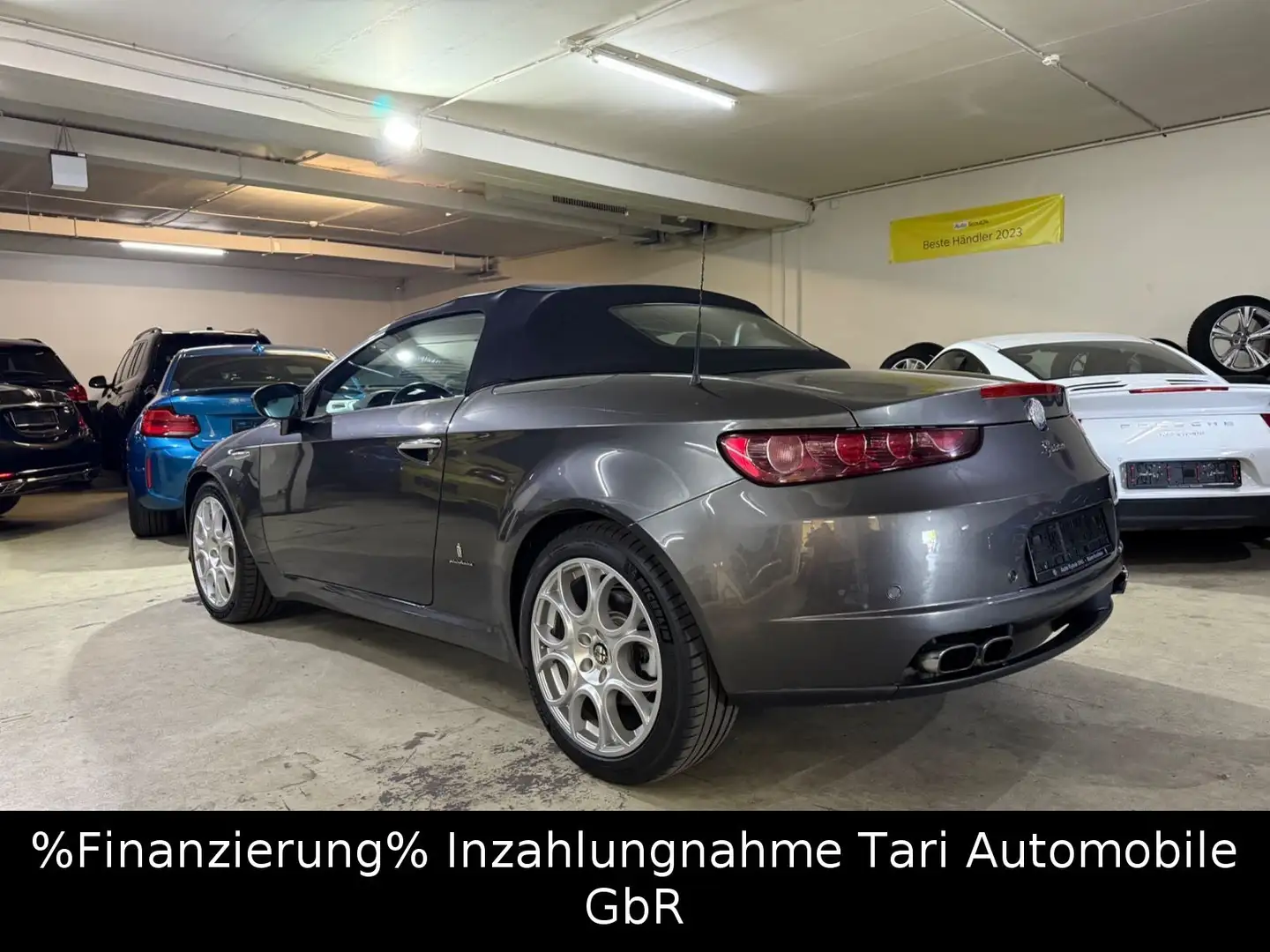 Alfa Romeo Spider 3.2 V6 JTS 24V Exclusive Q4 Deutsch 67tkm Gris - 1