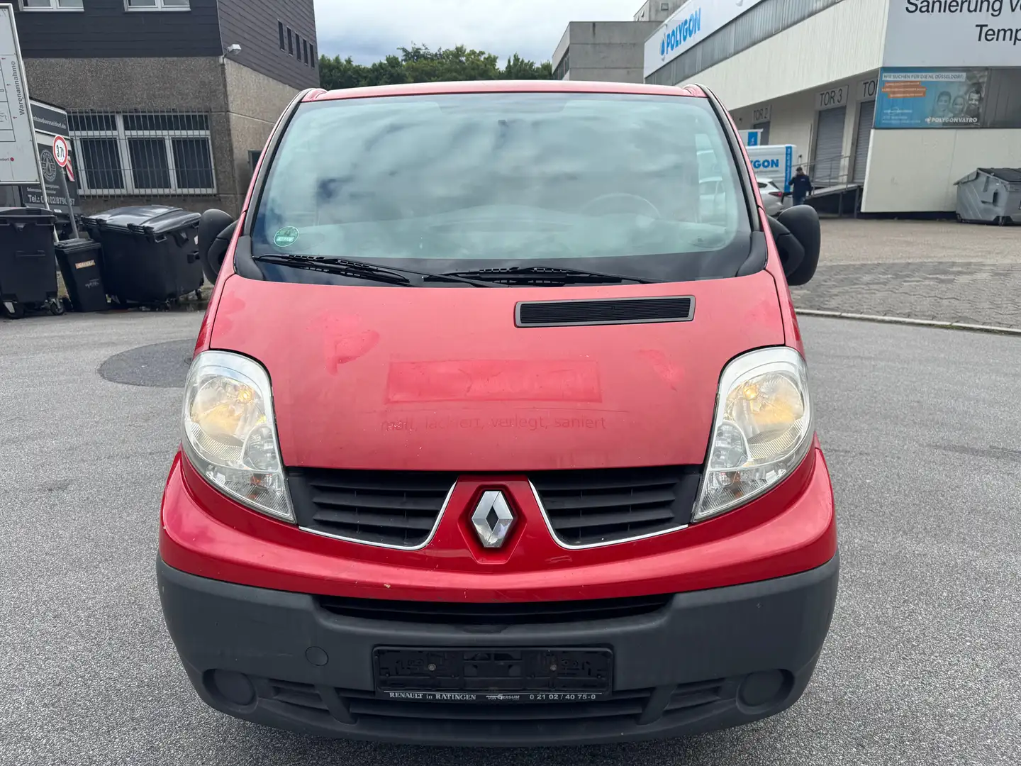 Renault Trafic KASTEN L1H1 2,7t 1.HAND MOTOR+GETRIEBE TOP Rouge - 2
