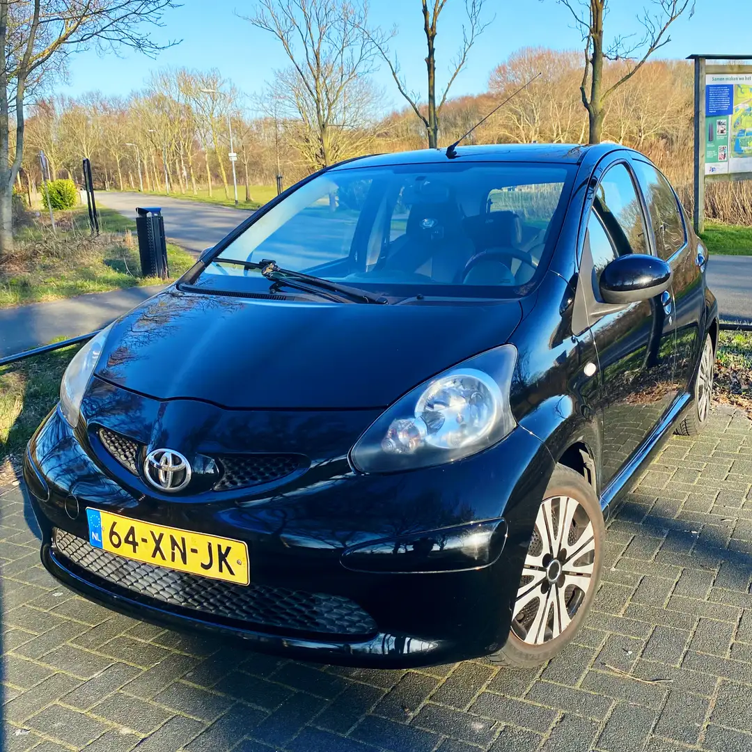 Toyota Aygo Black Zwart - 1