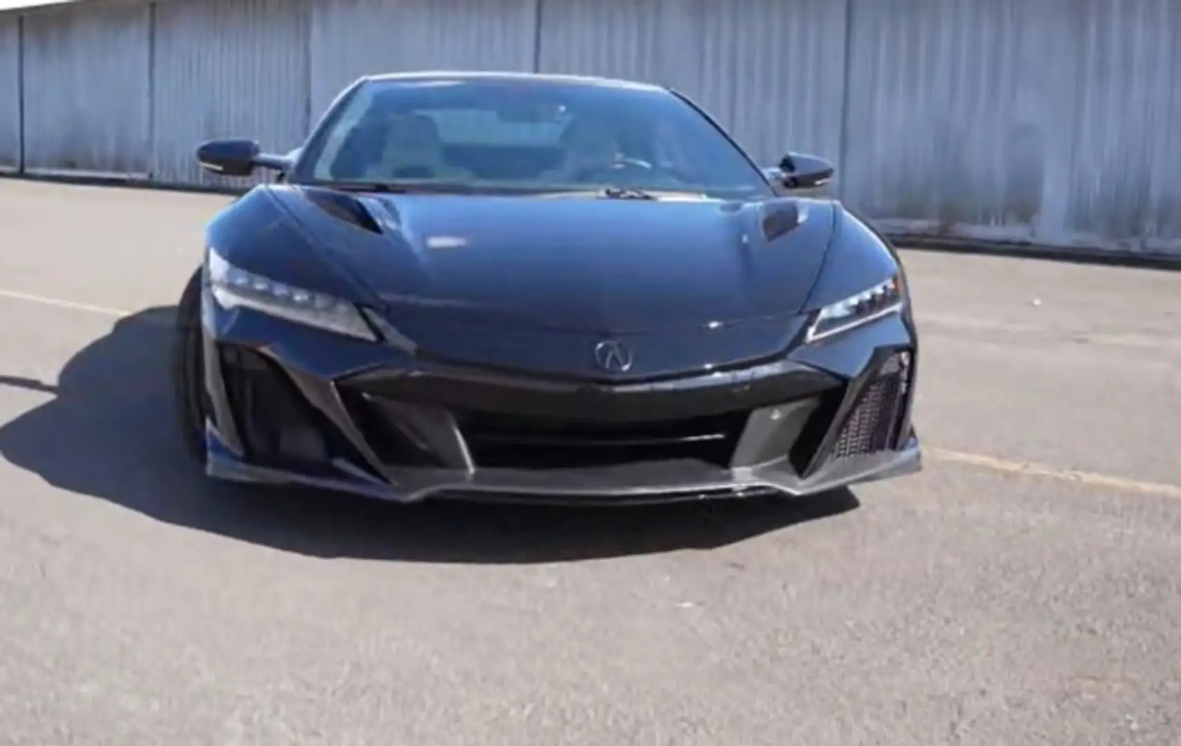 Acura NSX Type S Coupe Schwarz - 1