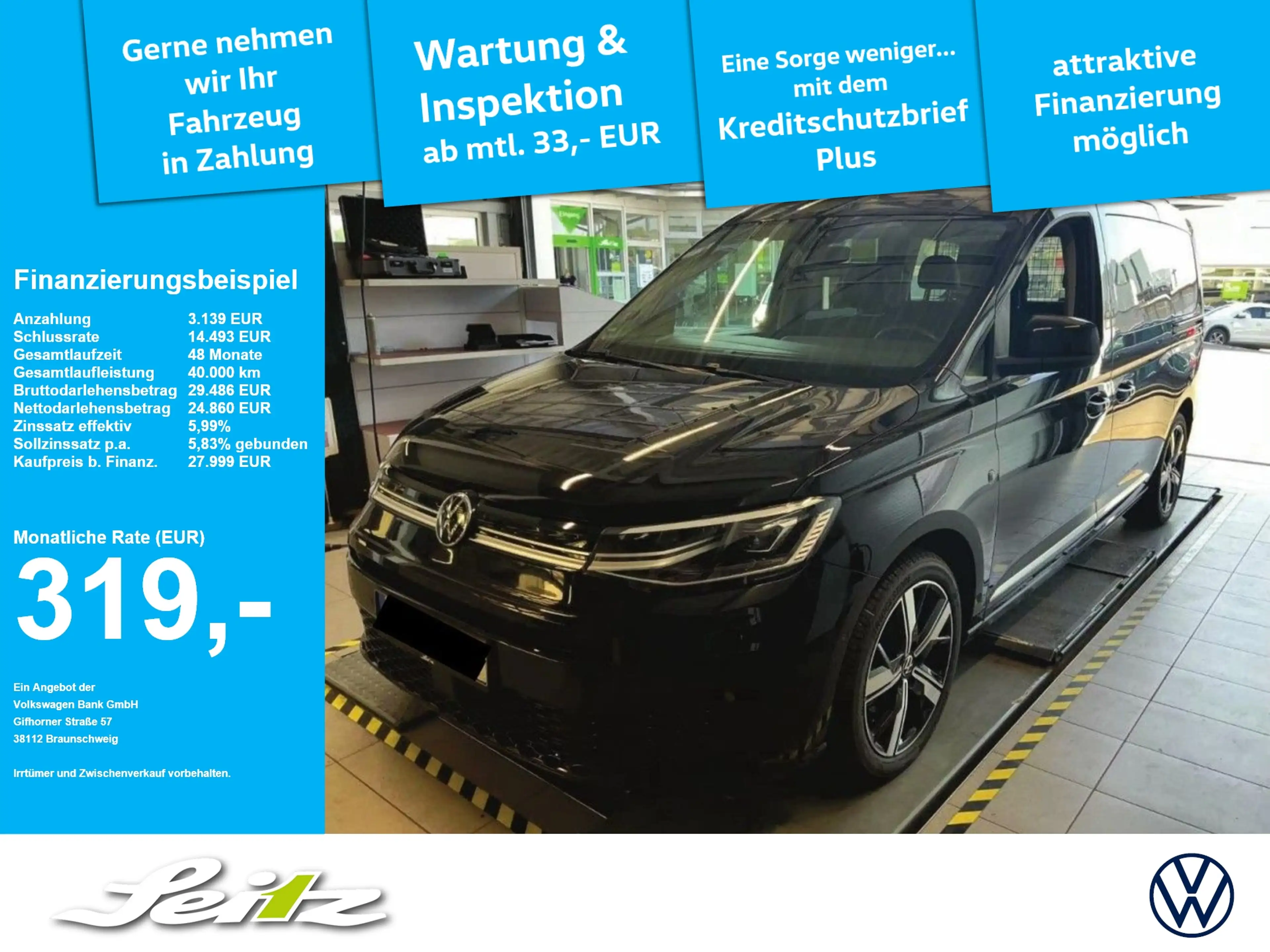 Volkswagen Caddy Maxi 2.0 TDI Style *AHK*STANDHZG*KAMERA*