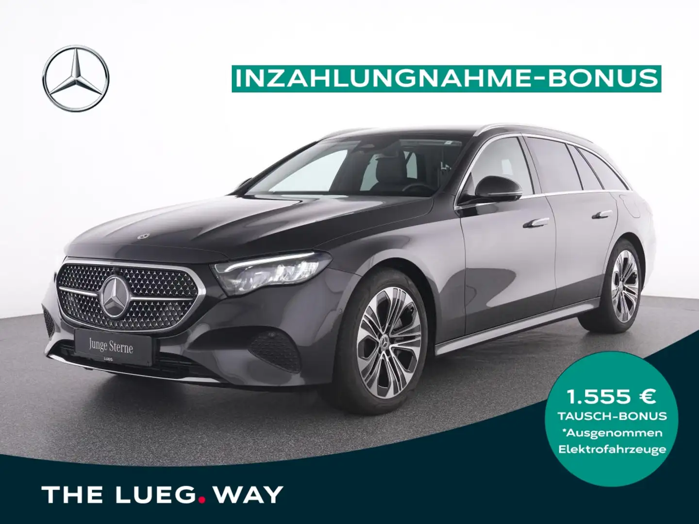 Mercedes-Benz E 300 T de Avantgarde+MBUX+LED-HP+AHK+Burm+360°+ Grau - 1