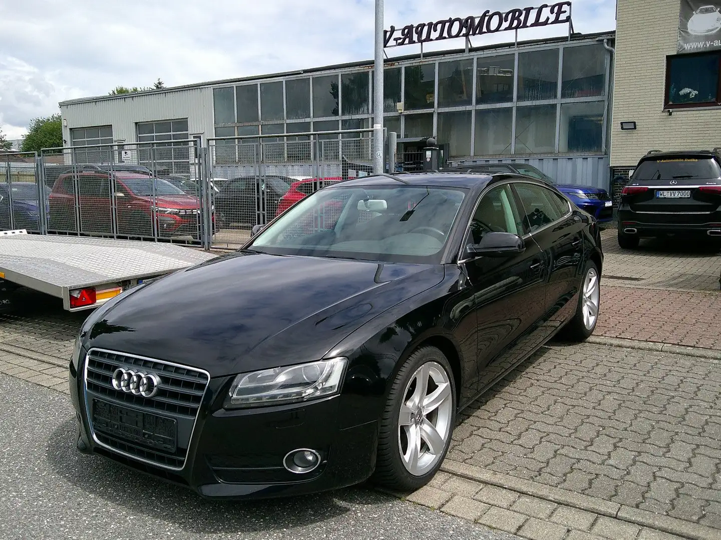 Audi A5 Sportback 2.0 TFSI Schwarz - 1